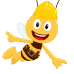 bee pointing